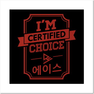 Certified A.C.E Choice Posters and Art